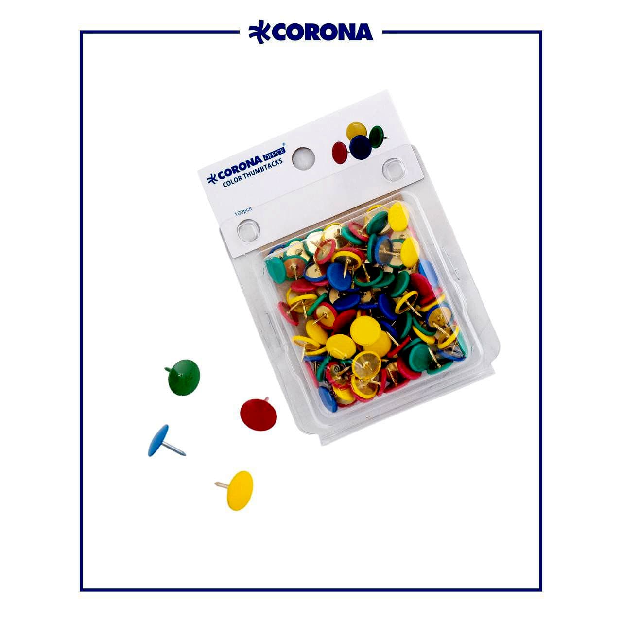 پونز فلزی رنگی کرونا CORONA