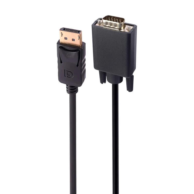 کابل تبدیل DisplayPort به VGA دیتکس پلاس | طول 1.8 متر — تصویر ۲