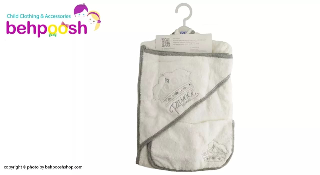 ست حوله تن پوش لوکس تاج پرنس مادركر Mothercare — تصویر ۳