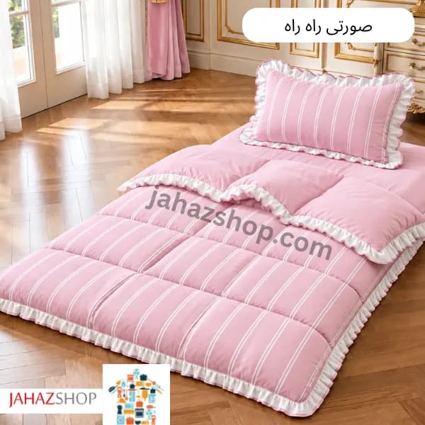 سرویس تشک مهمان چیندار راه راه مدل آنیل — تصویر ۸