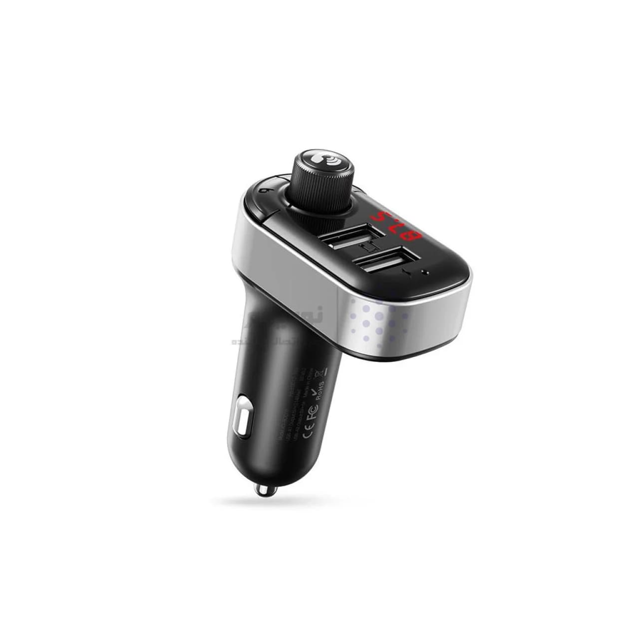 شارژر فندکی دو پورت و گیرنده بلوتوثی XO FM PLAYERمدل BCC10 15.5W – مشکی — تصویر ۲