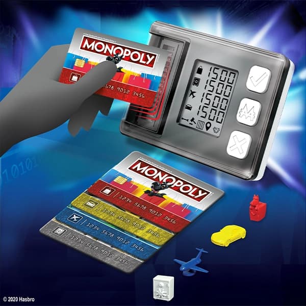 بازی فکری MONOPOLY کارتخوان دار مدل Super Electronic Banking — تصویر ۴