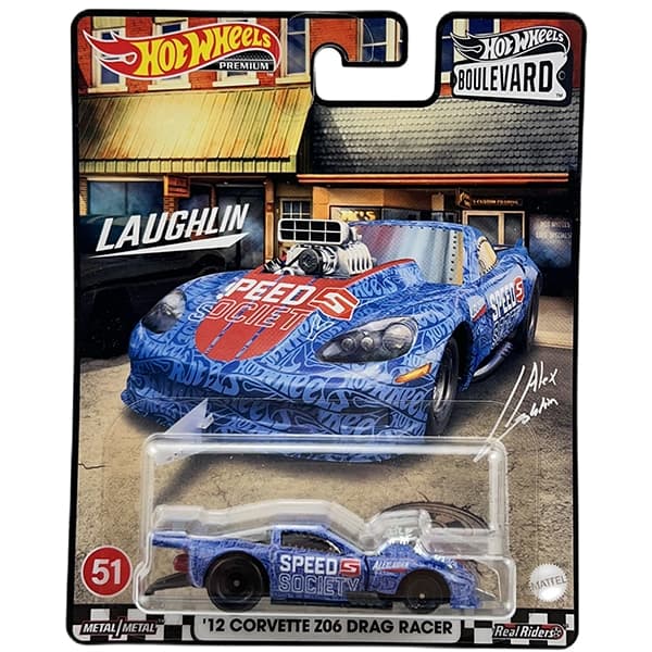 ماشین Hot Wheels مدل Corvette Z06 Drag Racer