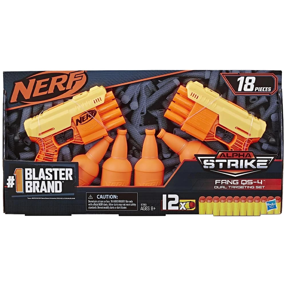 تفنگ نرف Nerf مدل Fang QS-4 2-Pack