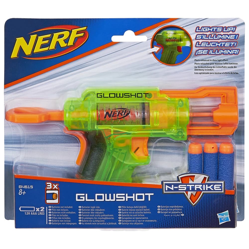 تفنگ نرف Nerf مدل Glowshot