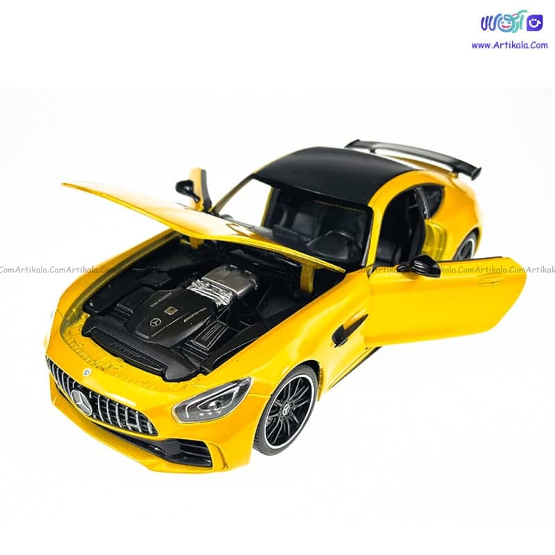 ماکت ماشین فلزی مرسدس بنز مدل AMG GT R برند ویلی Welly — تصویر ۷