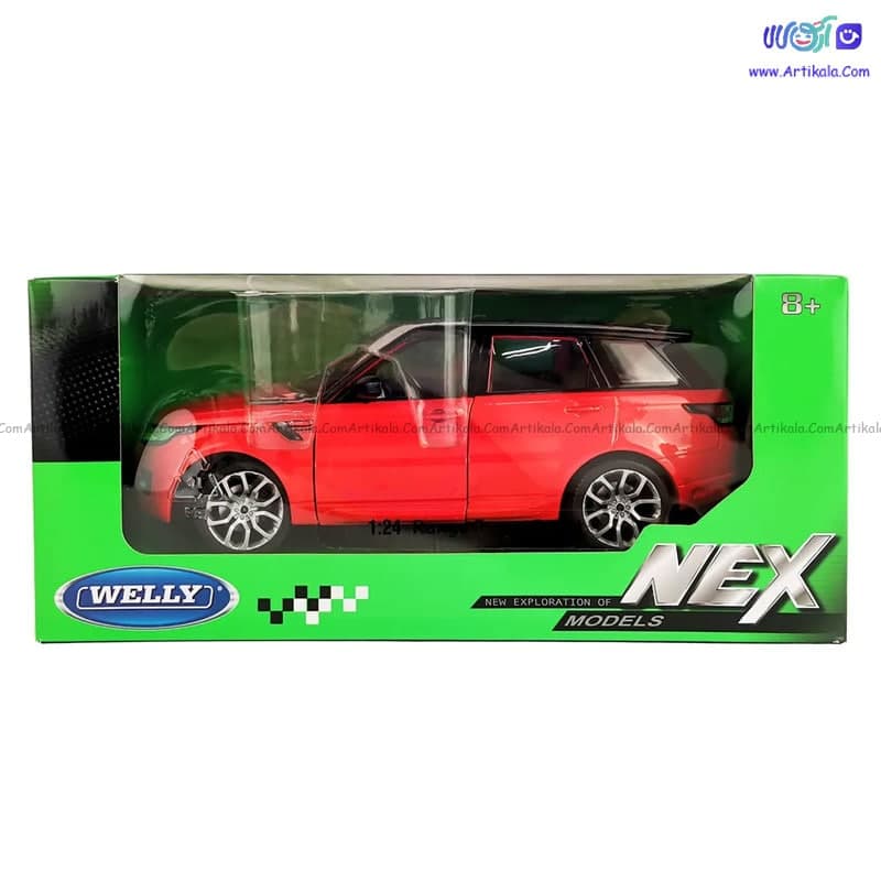 ماکت ماشین فلزی کلاسیک رنجرور اسپرت Range Rover برند ویلی Welly — تصویر ۲