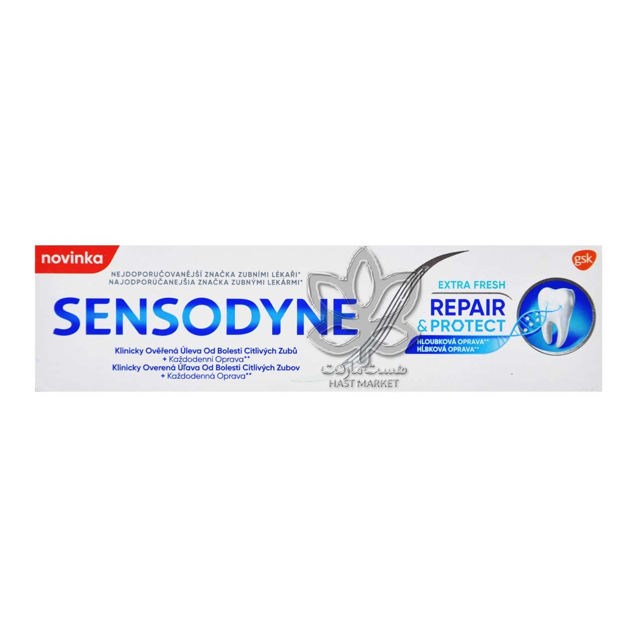 خمیر دندان ترمیم کننده عمیق اکسترا فرش ۷۵ میل سنسوداین – sensodyne — تصویر ۵