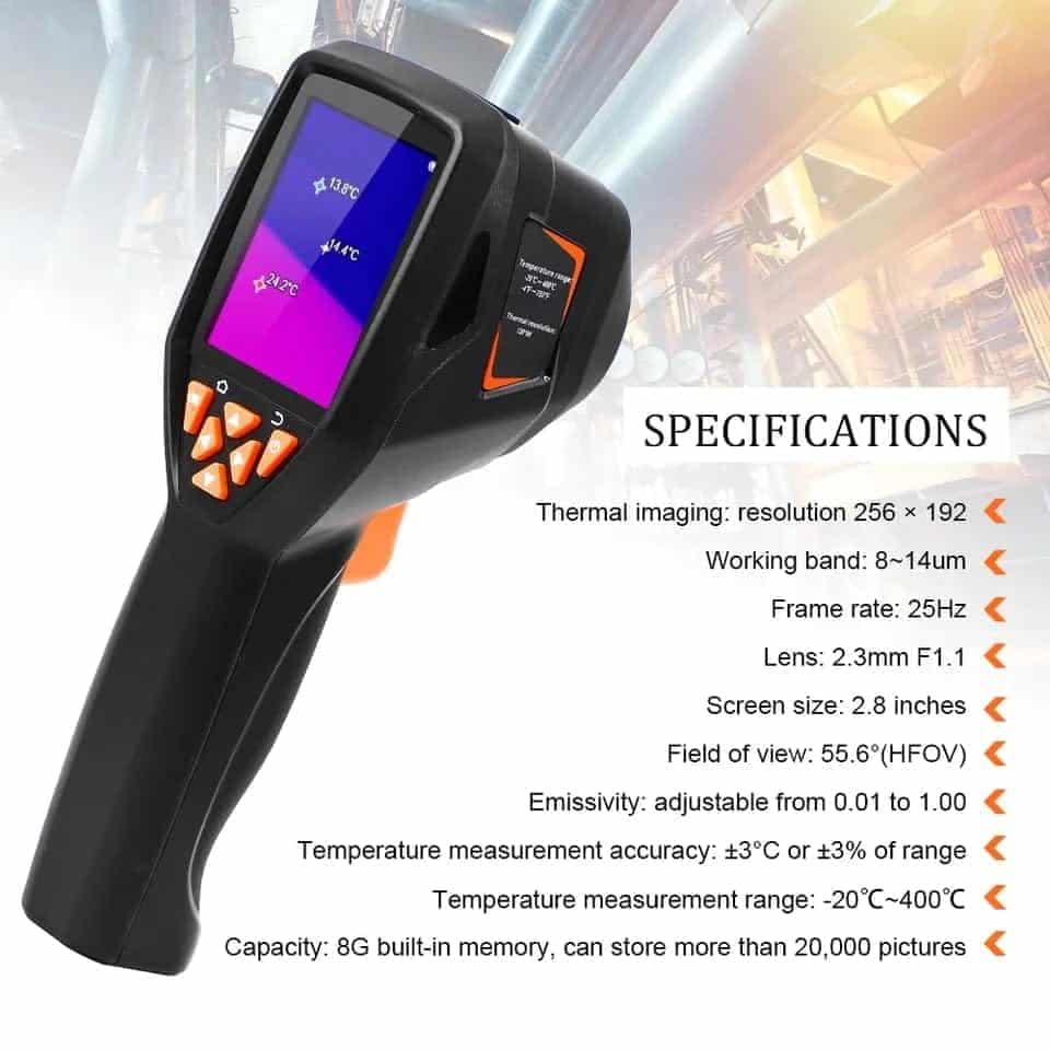 ترموویژن لیزری ویکتور مدل Victor 320B — تصویر ۲