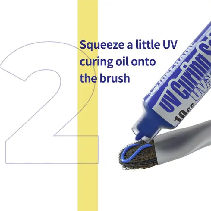 چسب UV زرد مکانیک مدل MECHANIC UVH900-YY — تصویر ۵