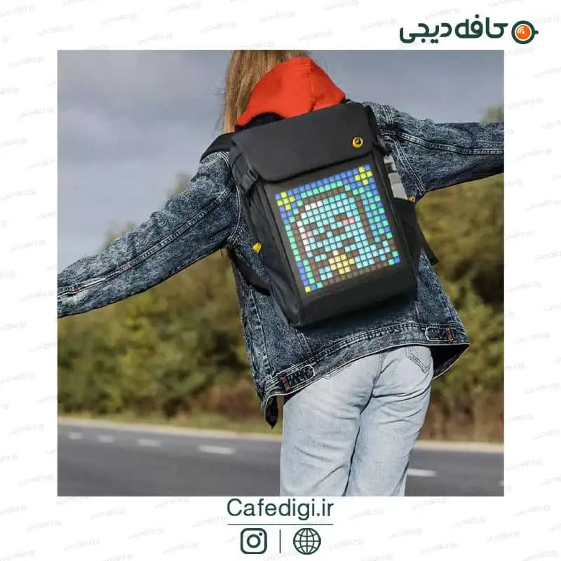 کوله پشتی هوشمند دیووم Divoom Backpack M — تصویر ۸