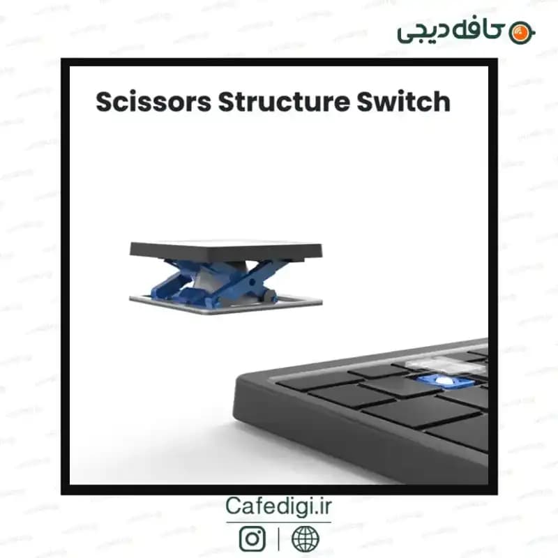 کیبورد بی سیم MIUCDA KF8700 — تصویر ۵