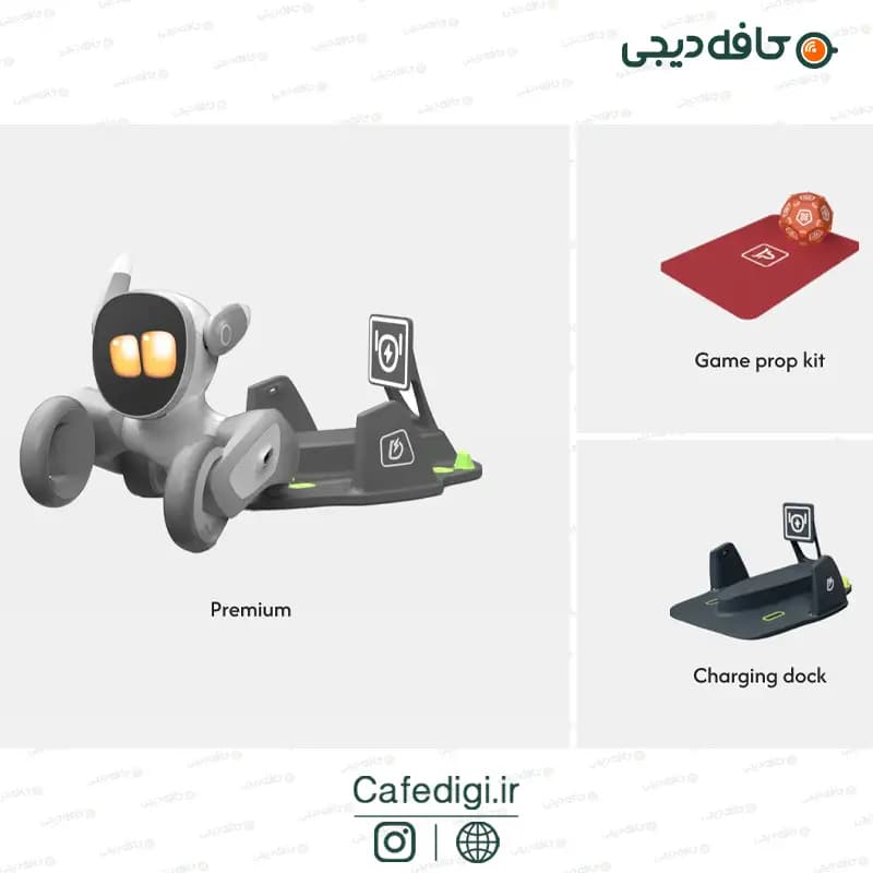 ربات هوشمند لونا پریمیوم Loona Smart Robot Premium — تصویر ۳