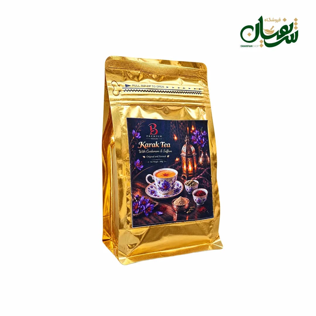 چای کرک هل زعفرون