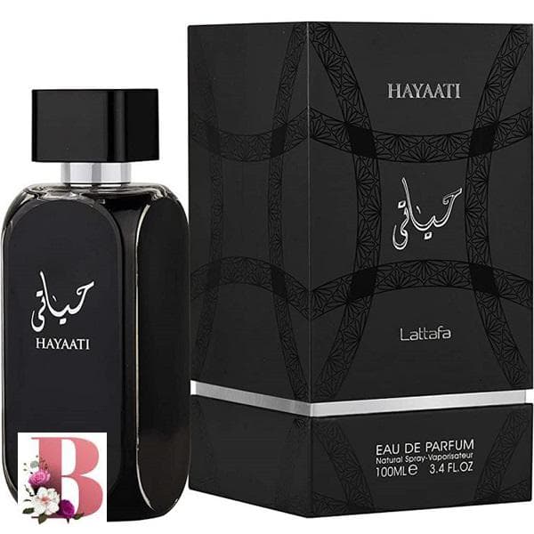 ادو پرفیوم مردانه لطافه مدل حیاتی حجم ۱۰۰ میلی لیتر | Lattafa Hayaati Eau De Perfume 100ml