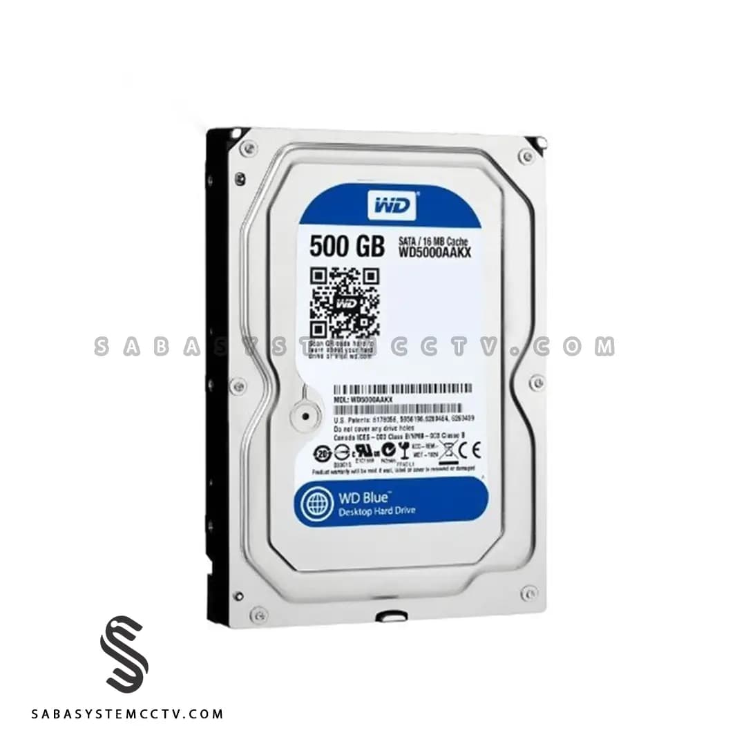 هارد اینترنال 500 گیگابایت وسترن دیجیتال آبی — تصویر ۲