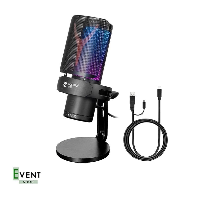 میکروفون گیمینگ GM7 RGB YANMAI