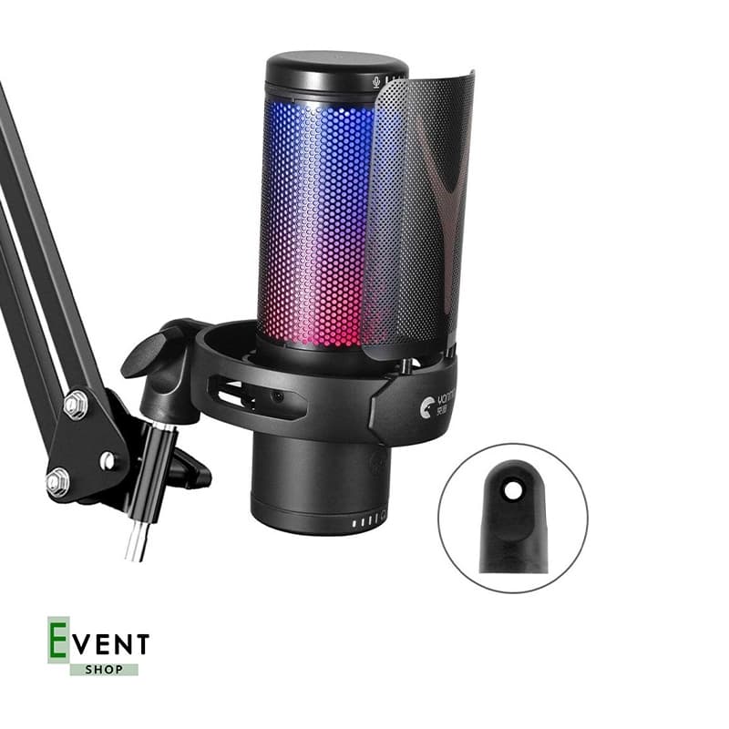 میکروفون گیمینگ GM7 RGB YANMAI — تصویر ۳