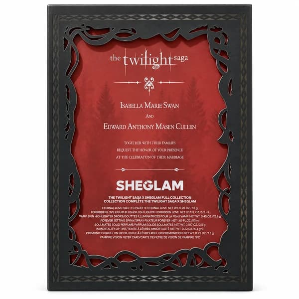 ست هدیه آرایشی شیگلم کالکشن گرگ و میش The Twilight Saga X SHEGLAM Full Collection — تصویر ۳