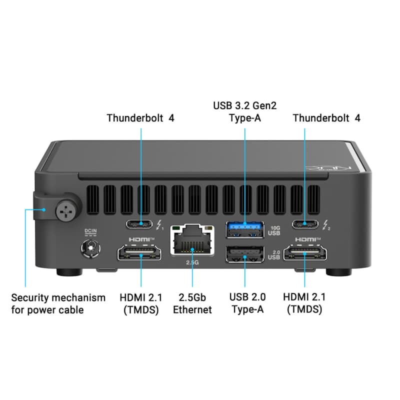 مینی پیسی ایسوس NUC15CRKU7 16GB 512GB — تصویر ۴