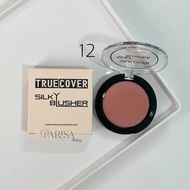 رژگونه پودری تروکاور TrueCover مدل Silky Blusher کد 12