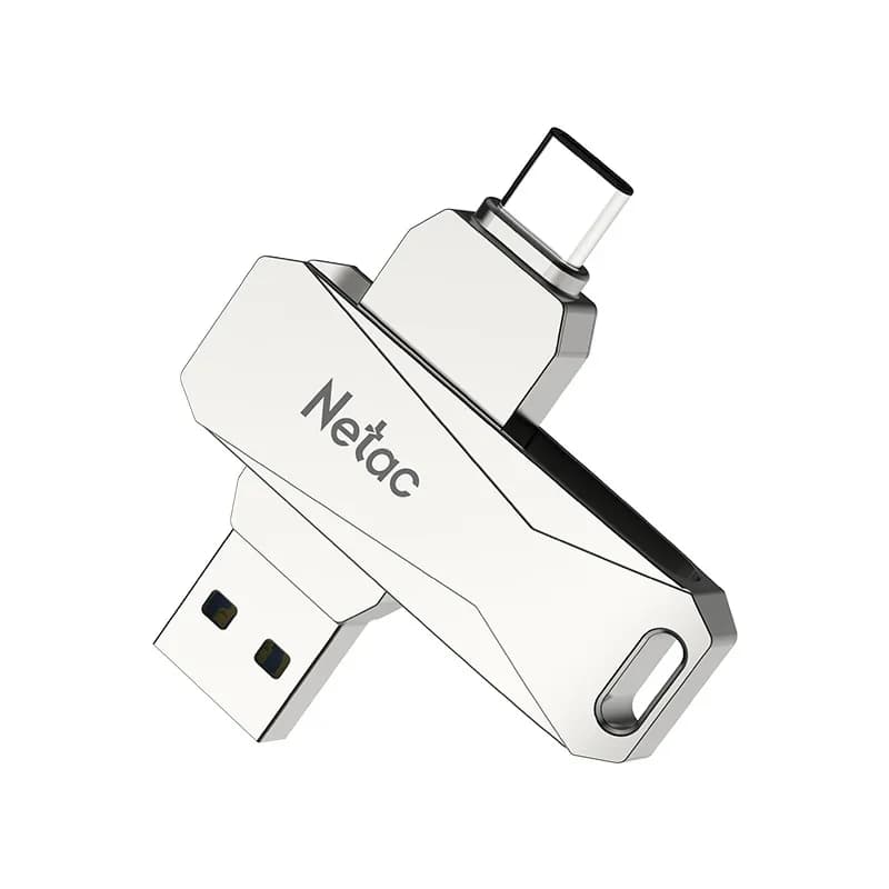 فلش مموری نتاک NETAC U782C USB 3.0 + TYPE-C 64GB