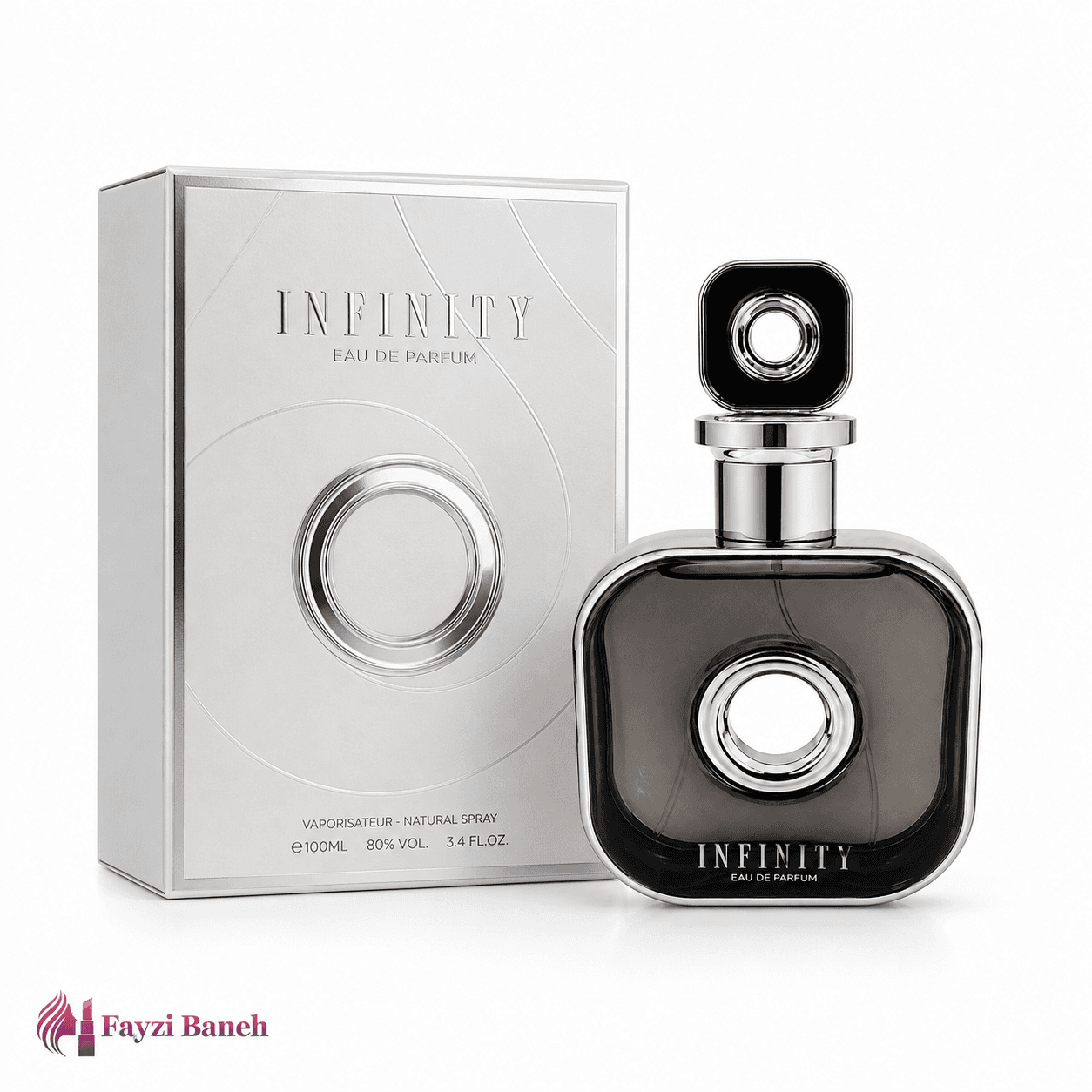 ادو پرفیوم مردانه آرماف Armaf مدل Infinity Silver حجم ۱۰۵ میلیلیتر — تصویر ۳