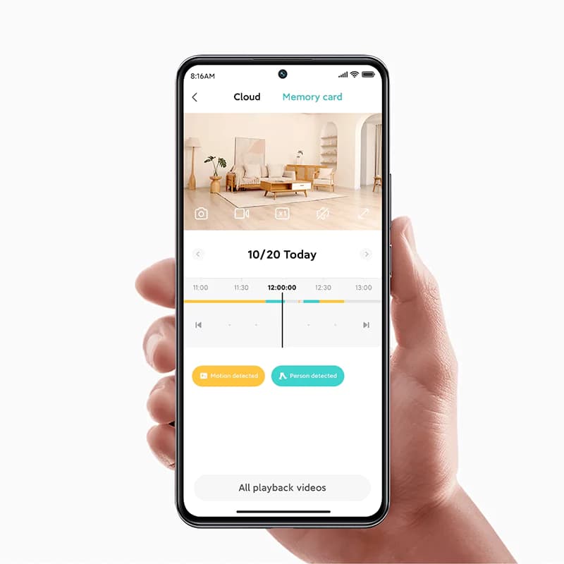 دوربین نظارتی هوشمند شیائومی | Mi Smart Home Security Camera C301 — تصویر ۸