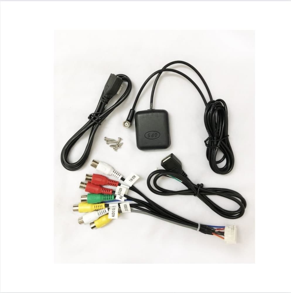 مانیتور 11 اینچ اندروید با حافظه 32+2 کارپلی خروجی ساب و سیستم برای خودرو پژو 405 و روآ داشبورد قدیم همراه با سوکت برق — تصویر ۲