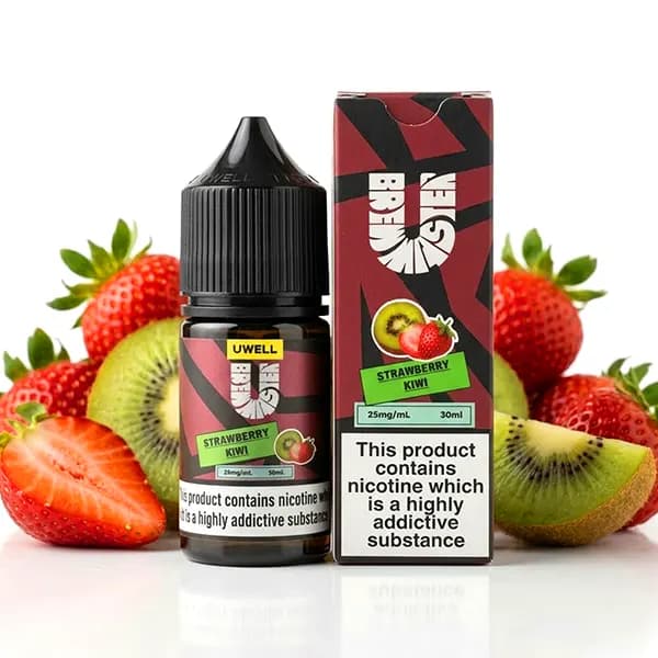 سالت نیکوتین کیوی توت فرنگی یوول | UWELL STRAWBERRY KIWI SALT 30ML