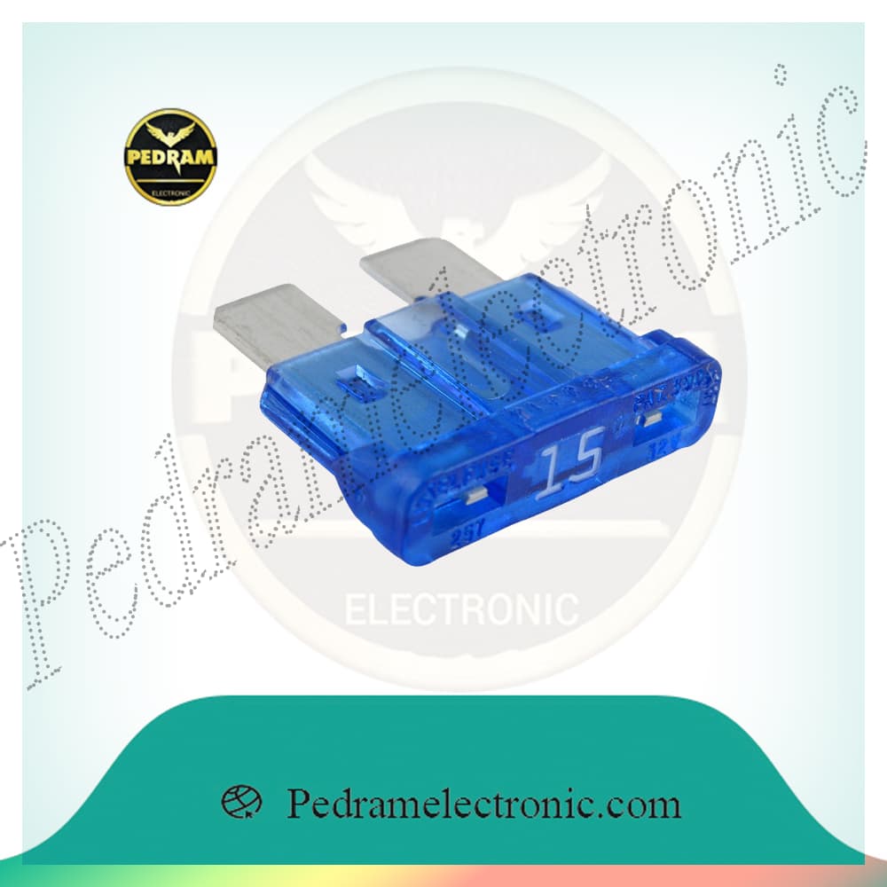 فیوز 15آمپر پخش تخت | FUSE PAKHSH 15A TAKH