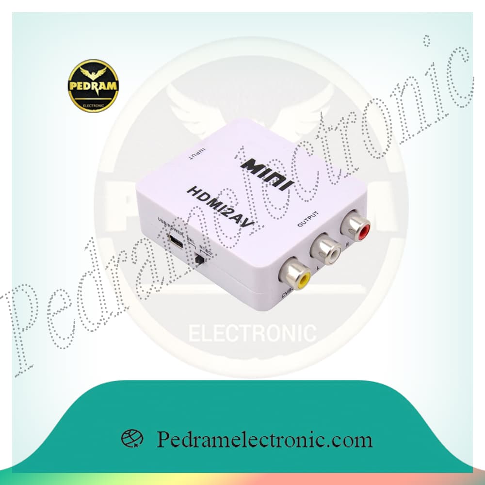 مبدل HDMI به AV مدل Mini