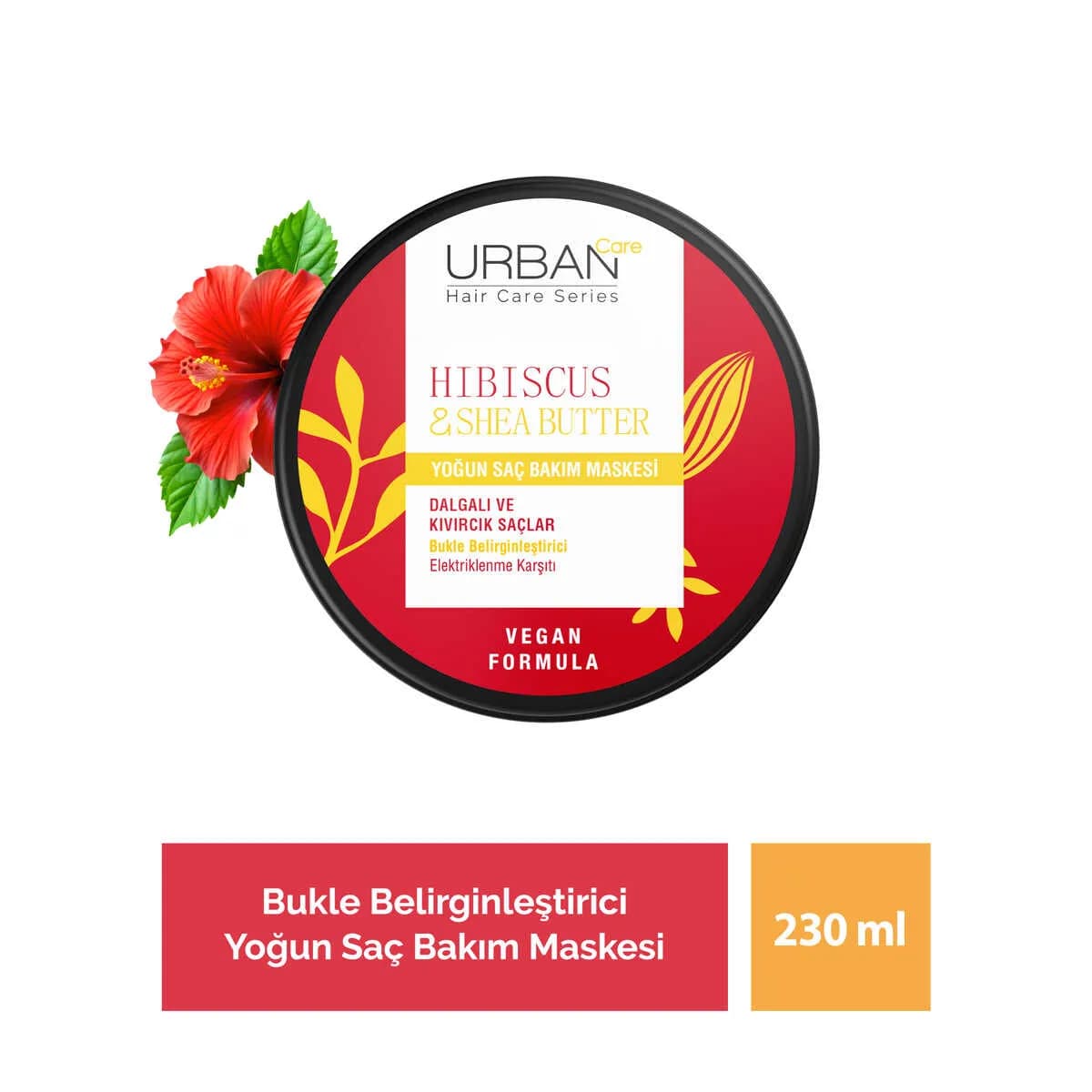 ماسک موی فر اربن کر مدل Hibiscus & Shea Butter — تصویر ۲