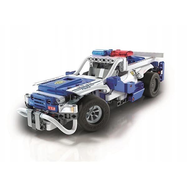 ماشین پلیس کنترلی ساختنی Clementoni مدل Police Car — تصویر ۳