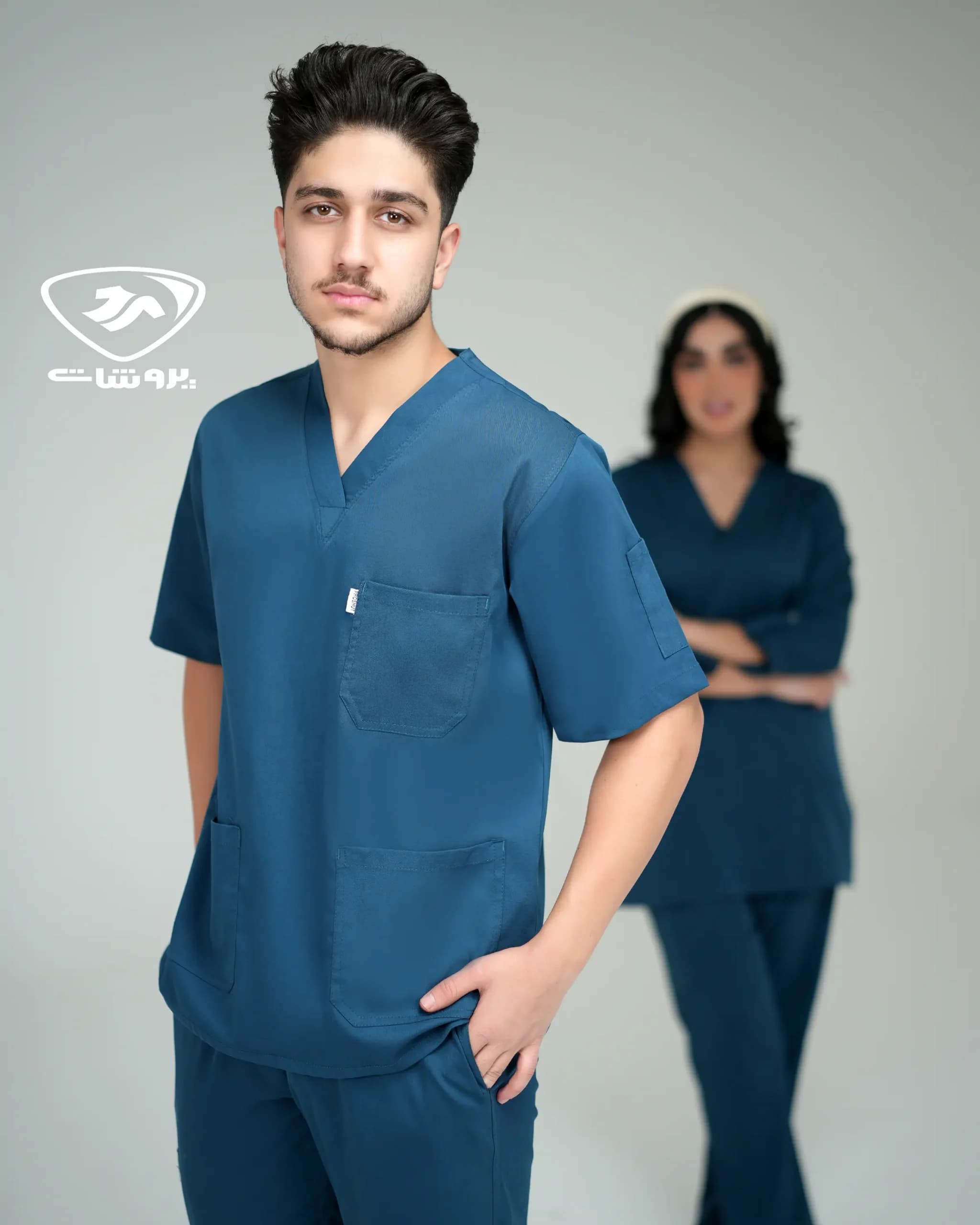 روپوش پزشکی مدل دارمان