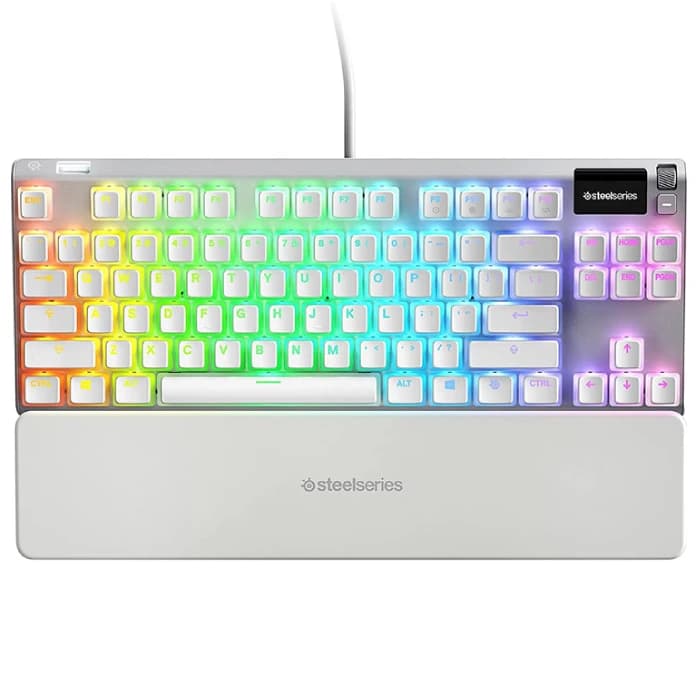 کیبورد گیمینگ SteelSeries مدل Apex 7 TKL Ghost Limited