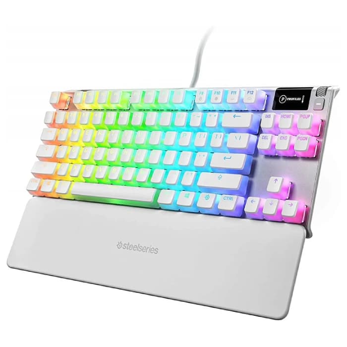 کیبورد گیمینگ SteelSeries مدل Apex 7 TKL Ghost Limited — تصویر ۲