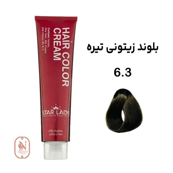 رنگ مو 6/3 STARLADY
