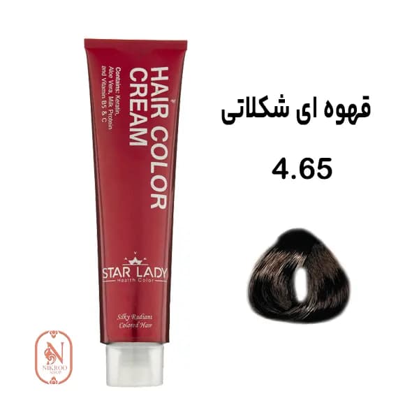 رنگ مو 4/65 STARLADY