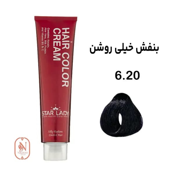 رنگ مو 6/20 STARLADY