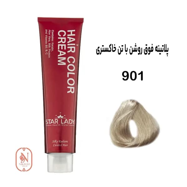 رنگ مو 901 STARLADY
