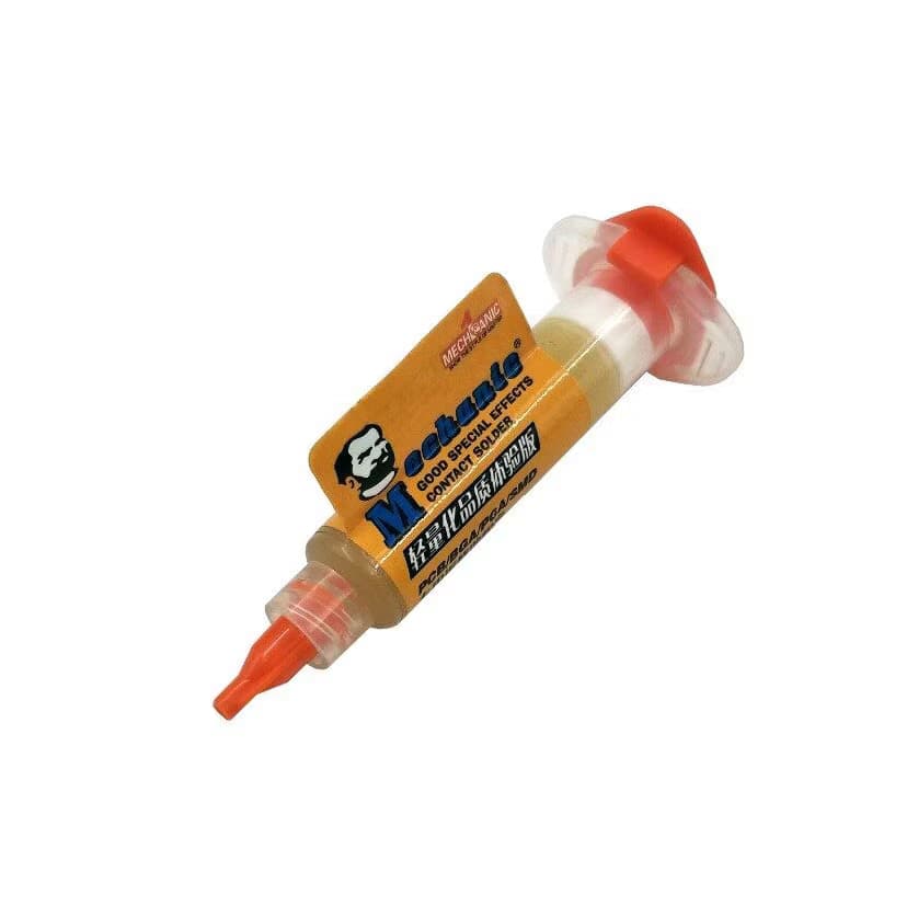 خمیر فلاکس سرنگی مکانیک مدل MECHANIC RMA-UV35 حجم 5cc