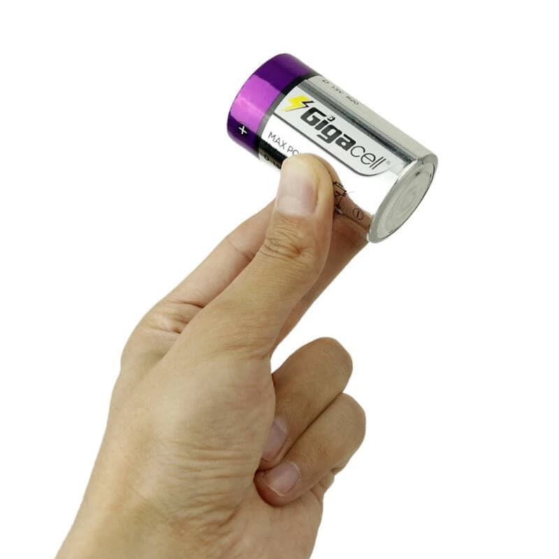 باتری D گیگاسل مدل Gigacell Max Power R20 بسته 2 عددی — تصویر ۳