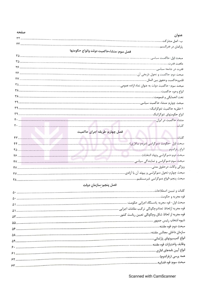 حقوق اساسی (درسنامه جامع همراه با سوالات طبقه بندی شده موضوعی) | یعقوبی — تصویر ۴