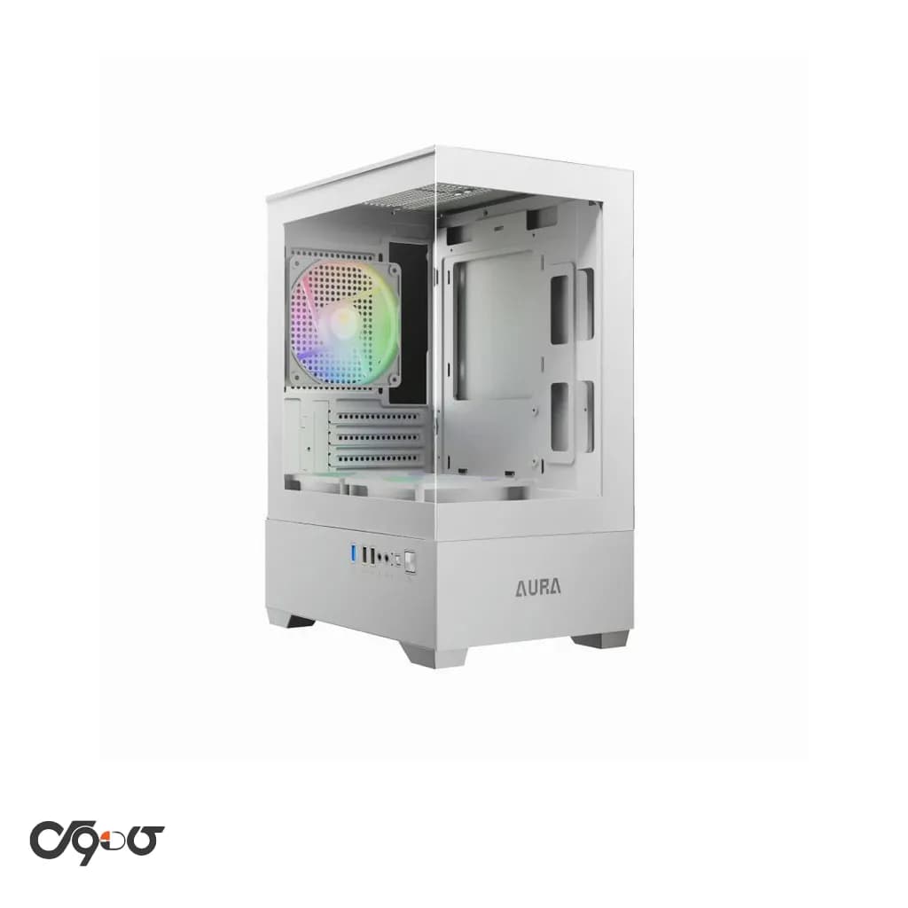 کیس کامپیوتر گیمینگ گیم دیاس مدل AURA GC9M استوک — تصویر ۲