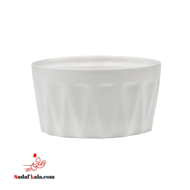 پیاله زیگ سفید تکی کائولین(72)/357 — تصویر ۲