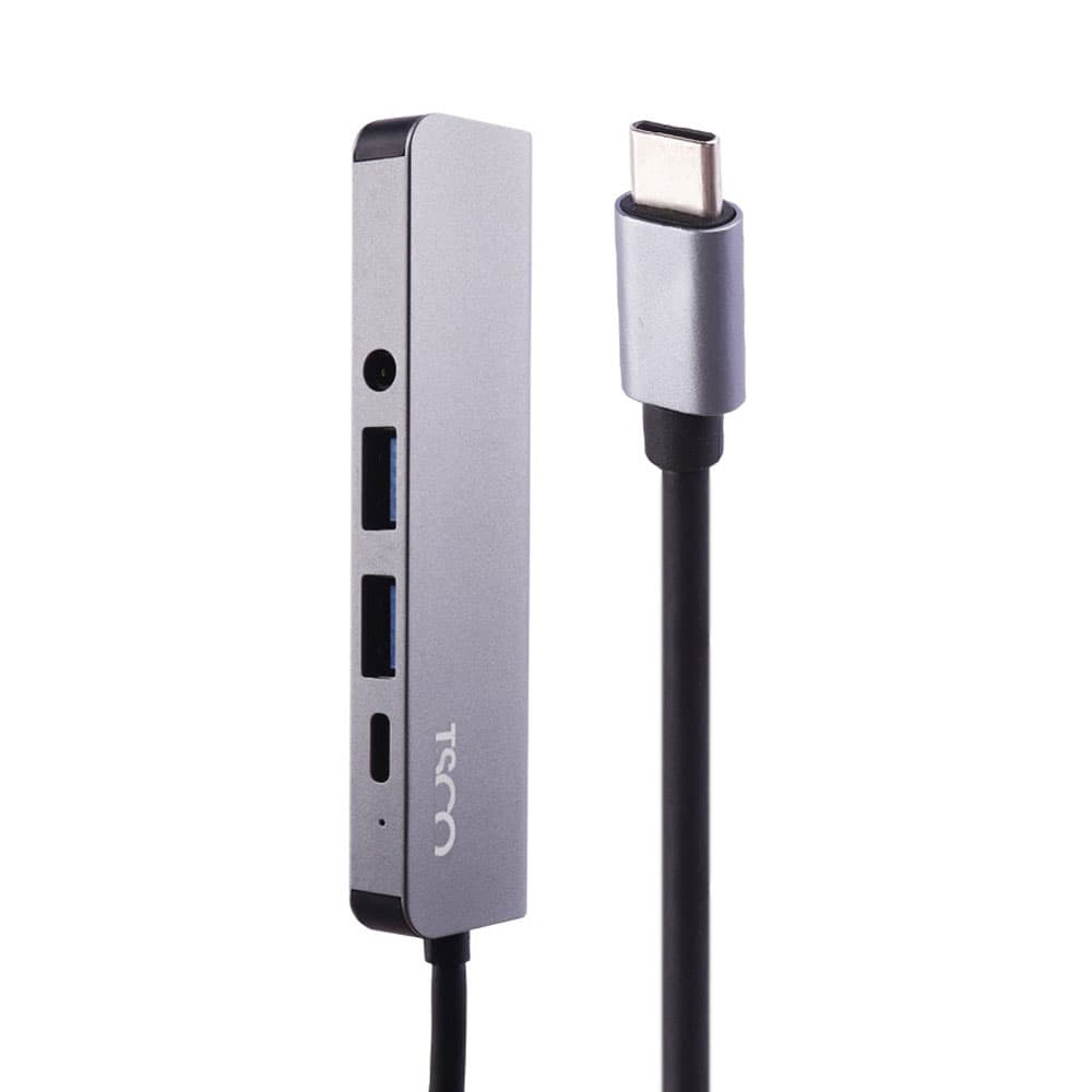 هاب 5 پورت تایپ سی تسکو مدل HUB TYPE-C TSCO THU 1160 — تصویر ۵