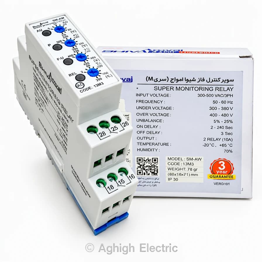 سوپر کنترل فاز سری M شیوا امواج SM-AW (کد 13M3)