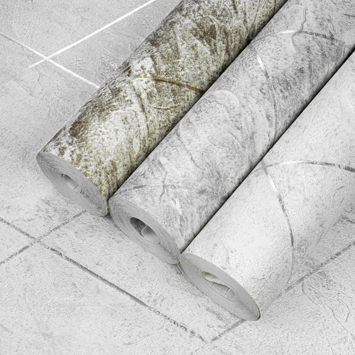 کاغذ دیواری اتم طرح هندسی کد 6124 — تصویر ۳