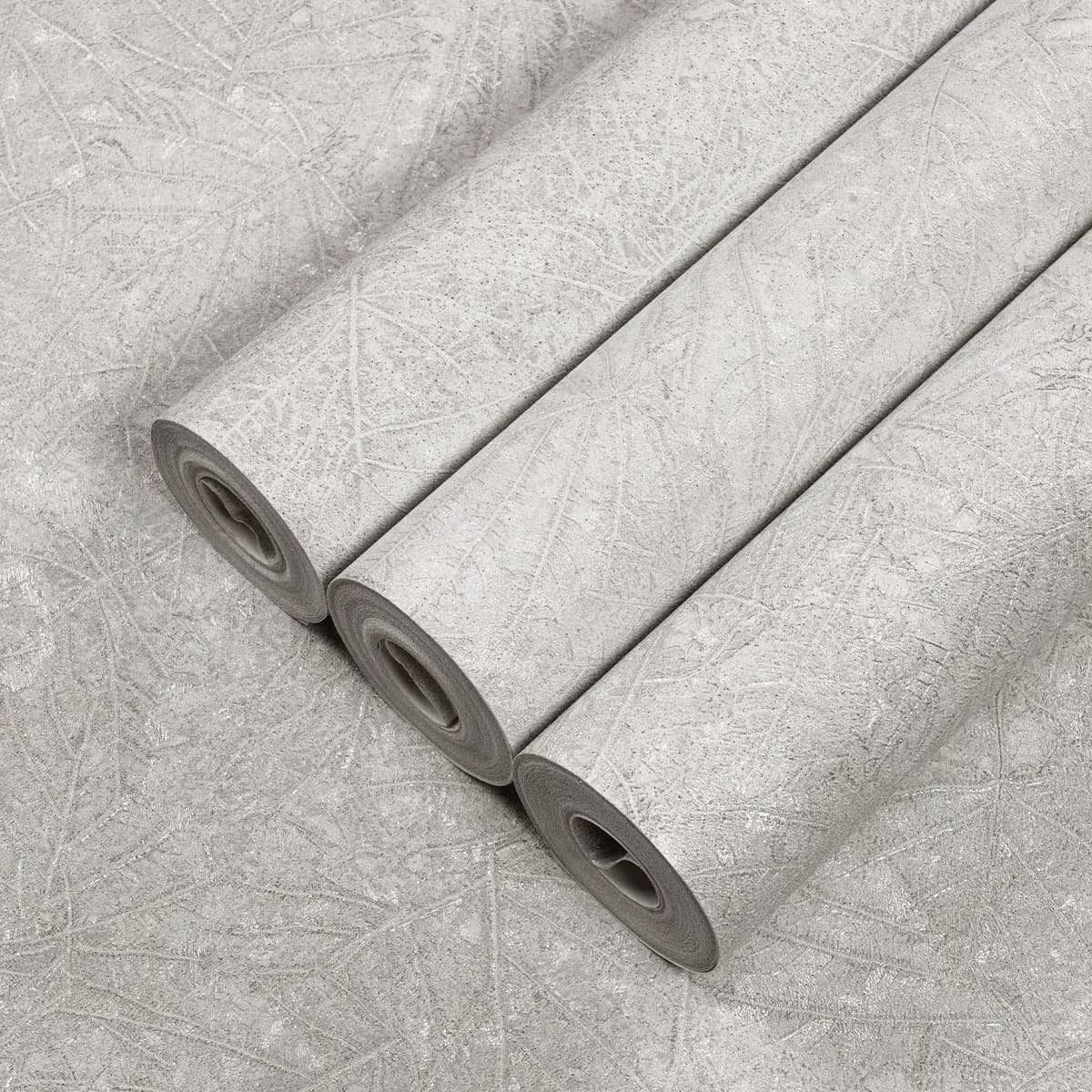 کاغذ دیواری اتم طرح شاخ و برگ کد 6116 — تصویر ۳